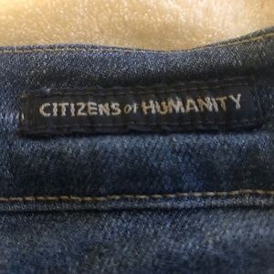 Citizens of Humanity skinny blue jeans